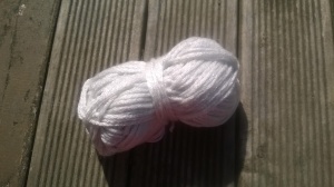 The sparkly wool!