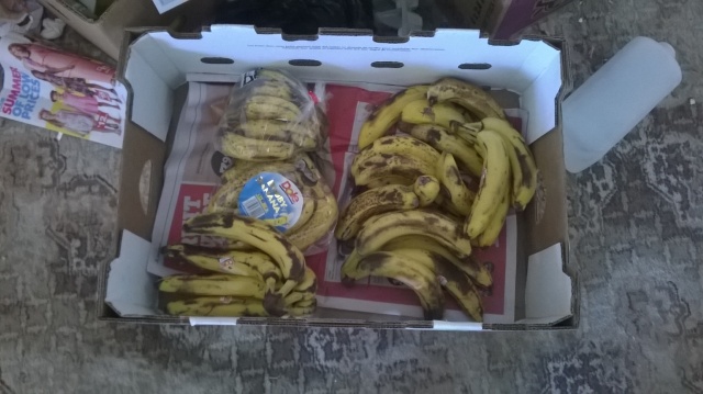 Our big box of bananas!